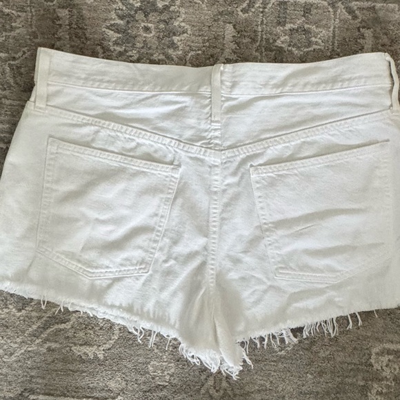 J. Crew Women's Frayed Hem White Jean Shorts new with tags - Picture 4 of 4